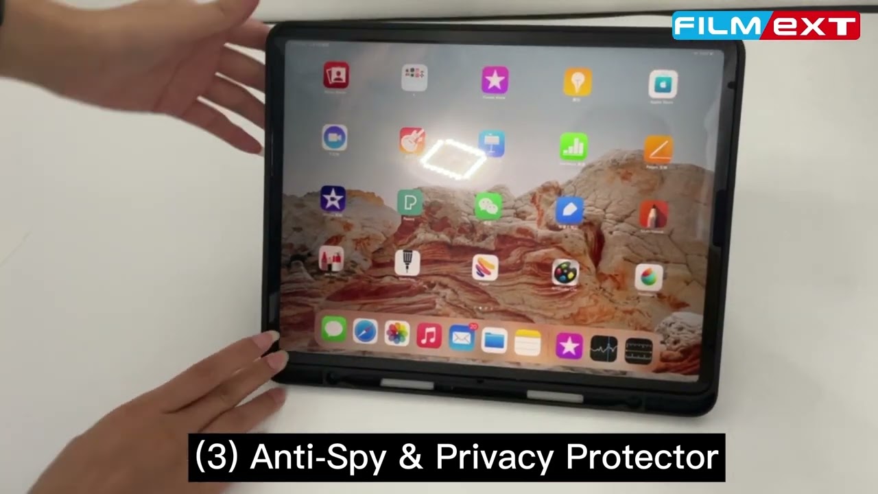 Is Privacy Film Worth It?: iPad Anti-Spy Screen Protector Using Effect