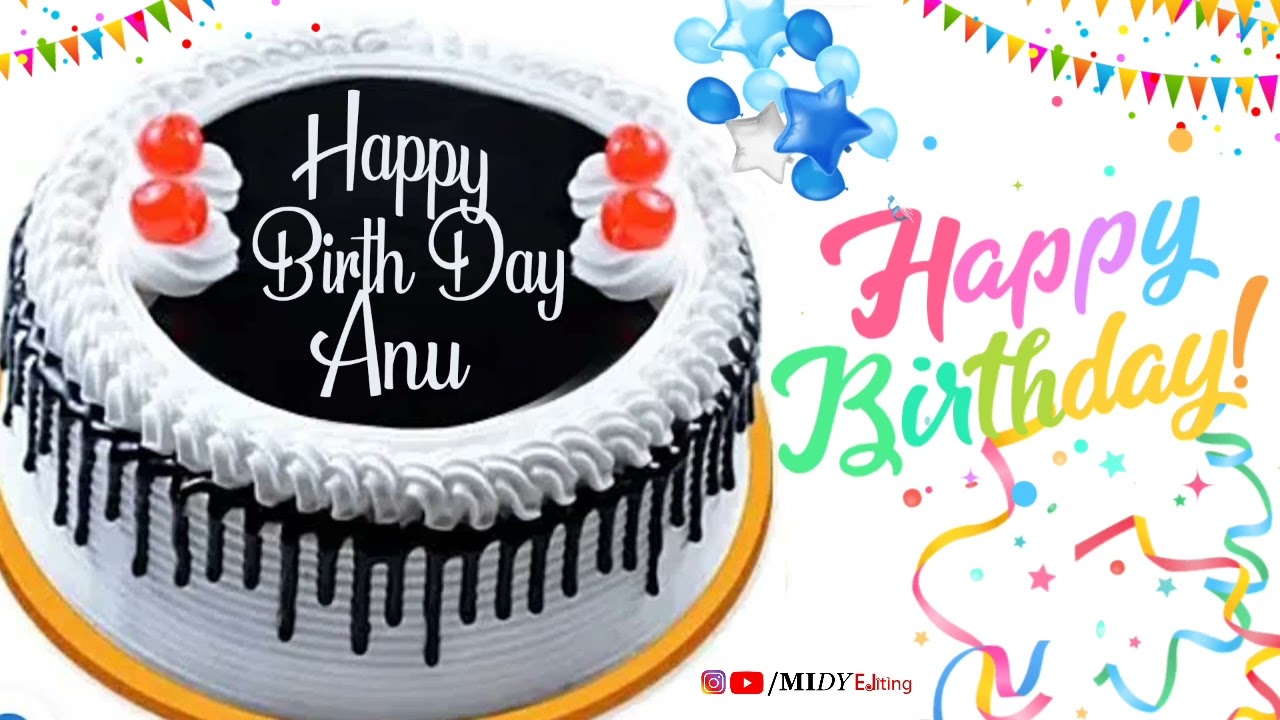 Happy Birthday Anu | Birthday Name Wish | #happybirthdaystatus | Anu Birthday Special Song Status
