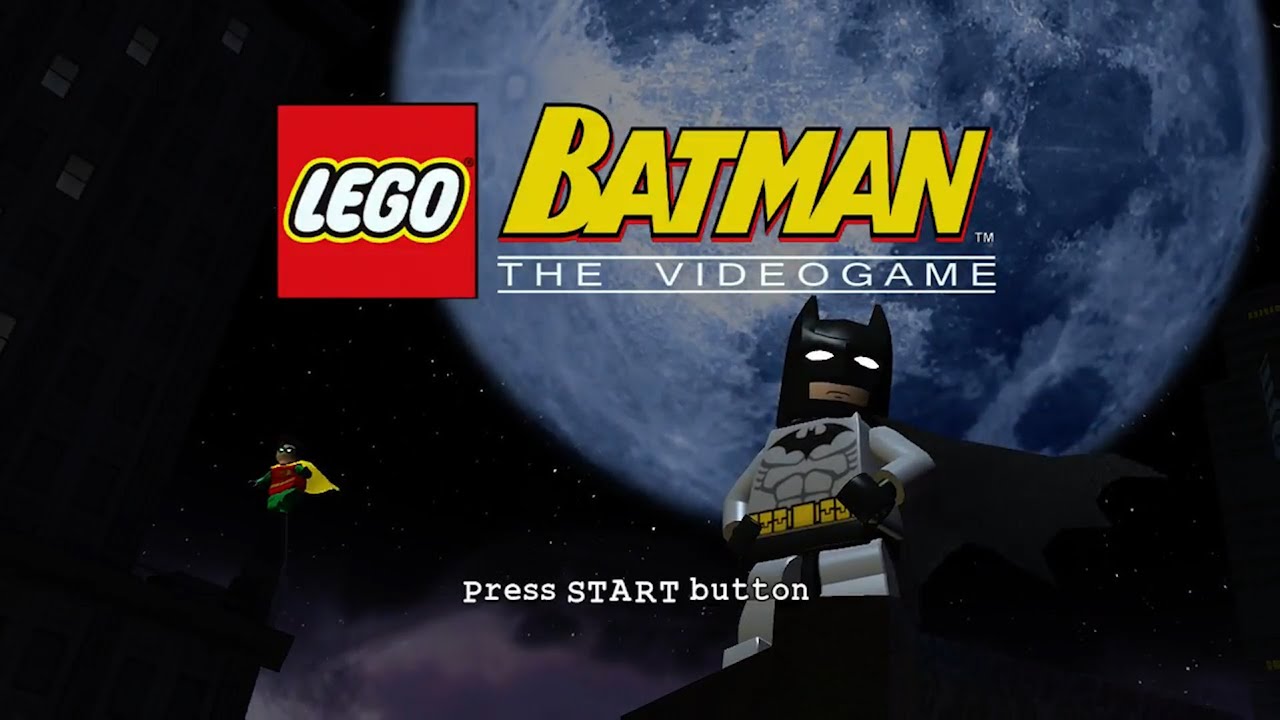 Main Menu/Title Screen | LEGO Batman: The Videogame