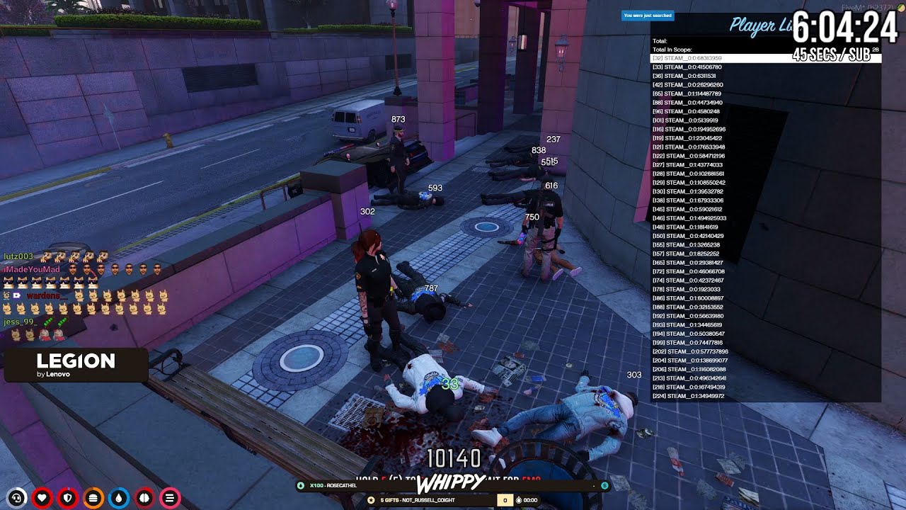 Whippy File a Report to Cops after got Magdump in the Same Scene while Getting their Car Nopixel 3.0