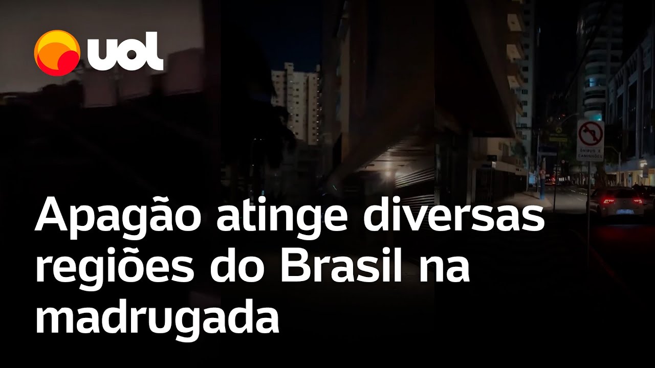Apag&atilde;o no Brasil: queda de energia atinge mais de 10 estados durante a madrugada; veja v&iacute;deos