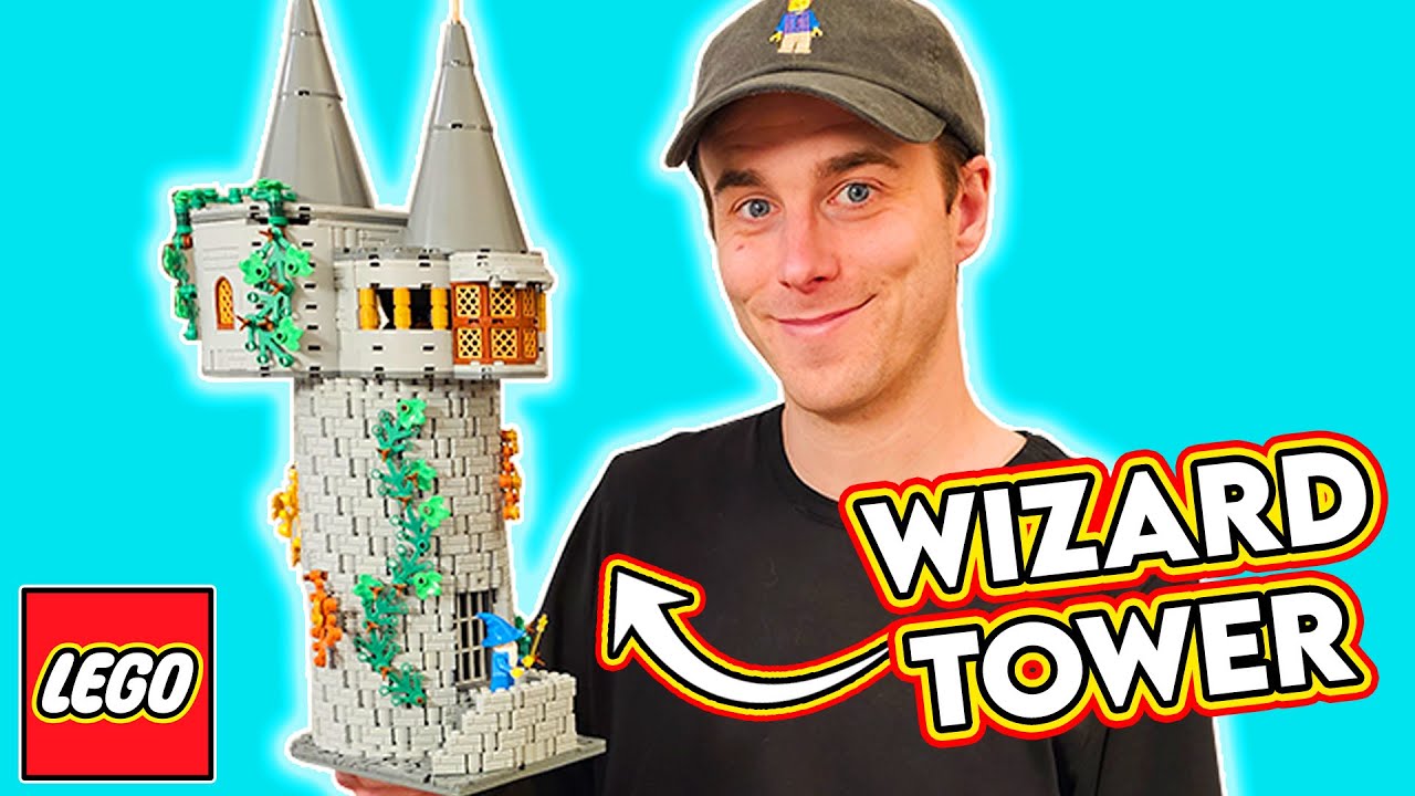 Building a LEGO WIZARD'S TOWER!