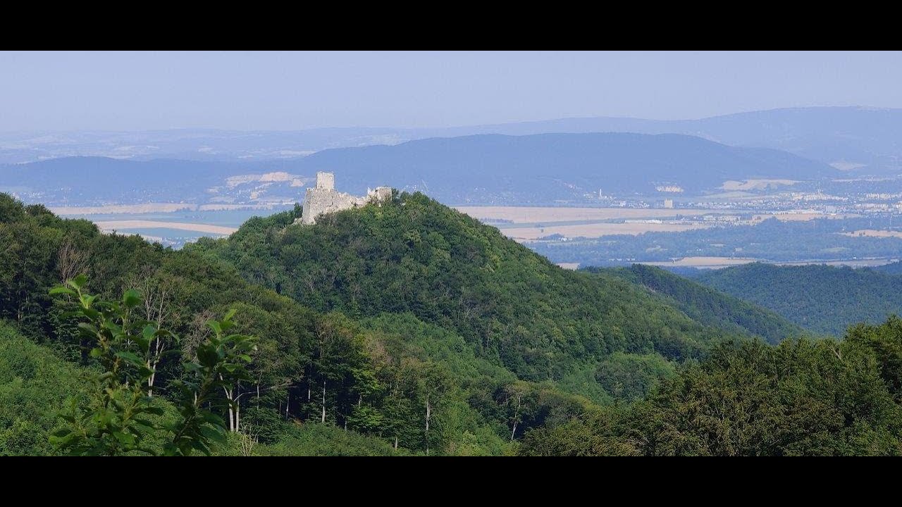 Visacie skaly - vyhliadka Marhát - Bezovec - hrad Tematín