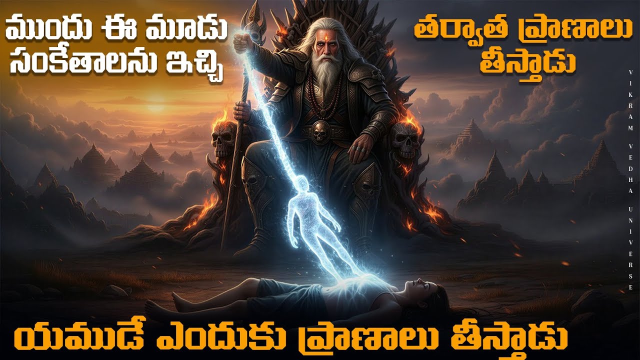 🔰యముడు దేవుడా లేక రాక్షసుడా? 🔰 The Real Story of Yama Dharmaraja in Telugu🔰 VIKRAM VEDHA UNIVERSE