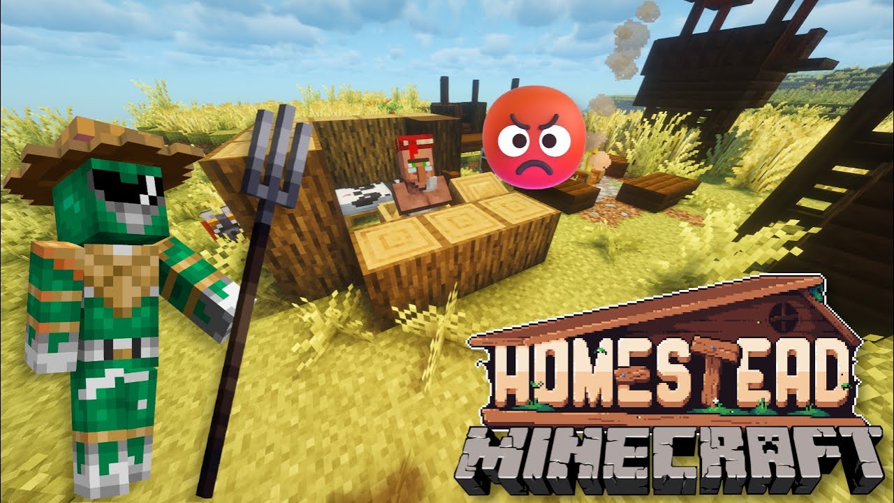 Der STRUGGLE mit den Villagern (inkl. Rage Moment😡) - Minecraft HOMESTEAD #016 (Deutsch/German)