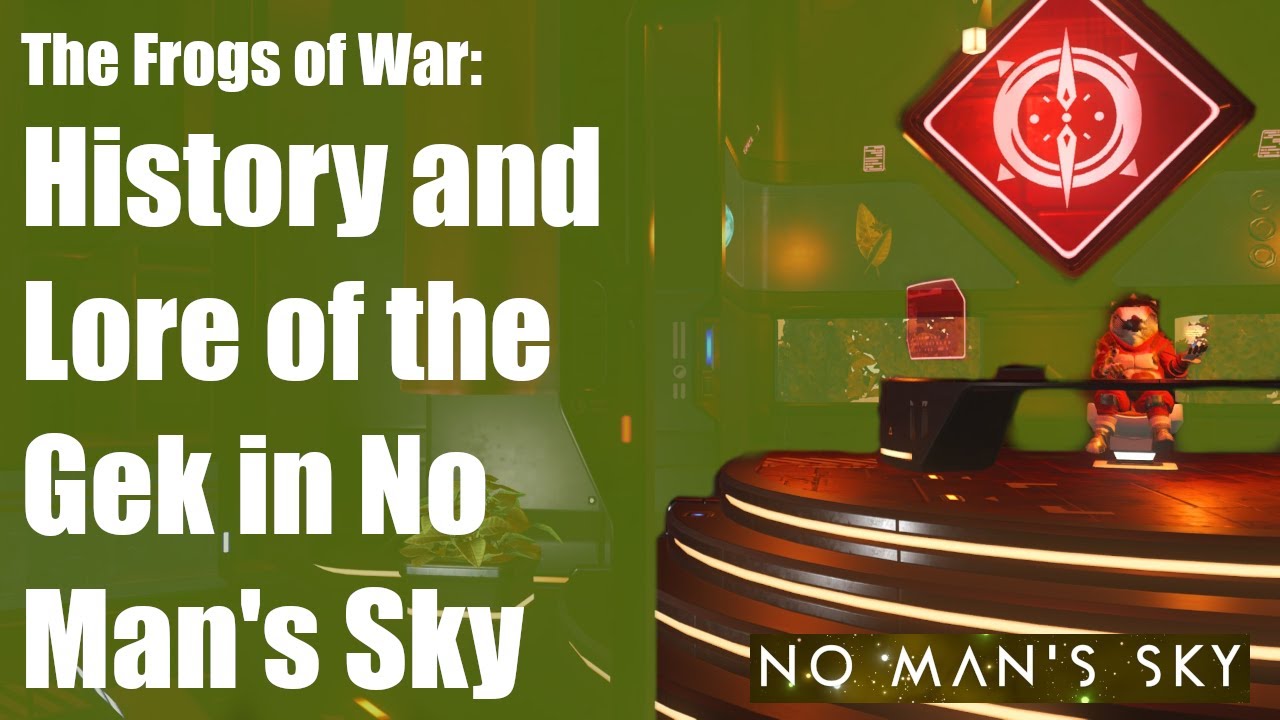 Frogs of War: History and Lore of the Gek in No Man's Sky