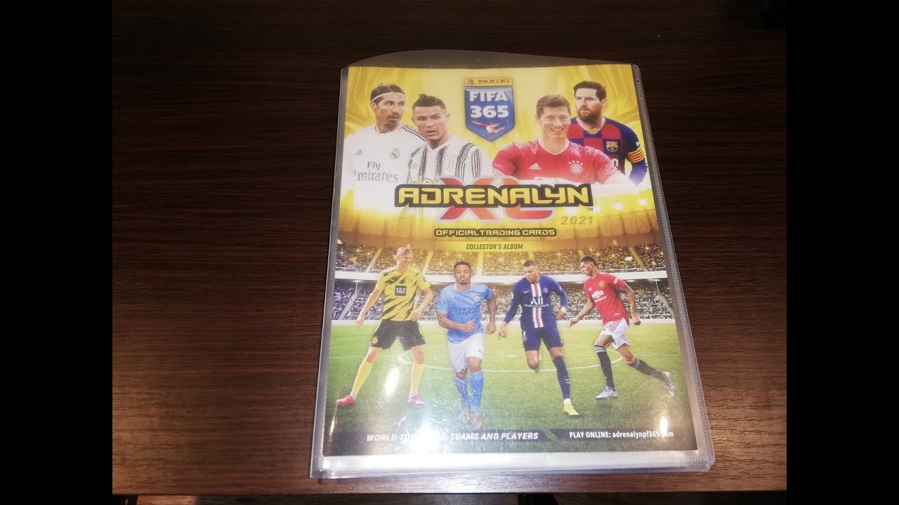 Prezentacja kompletnego albumu PANINI FIFA 365 2021. Full set