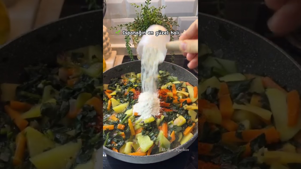 Ispanaklı Patates Graten 🥔🌿 #evyapımılezzetler #food #kolaytarifler