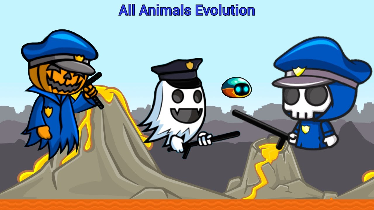 Policeman Reapers Pack And All Animals Evolution (EvoWorld.io)