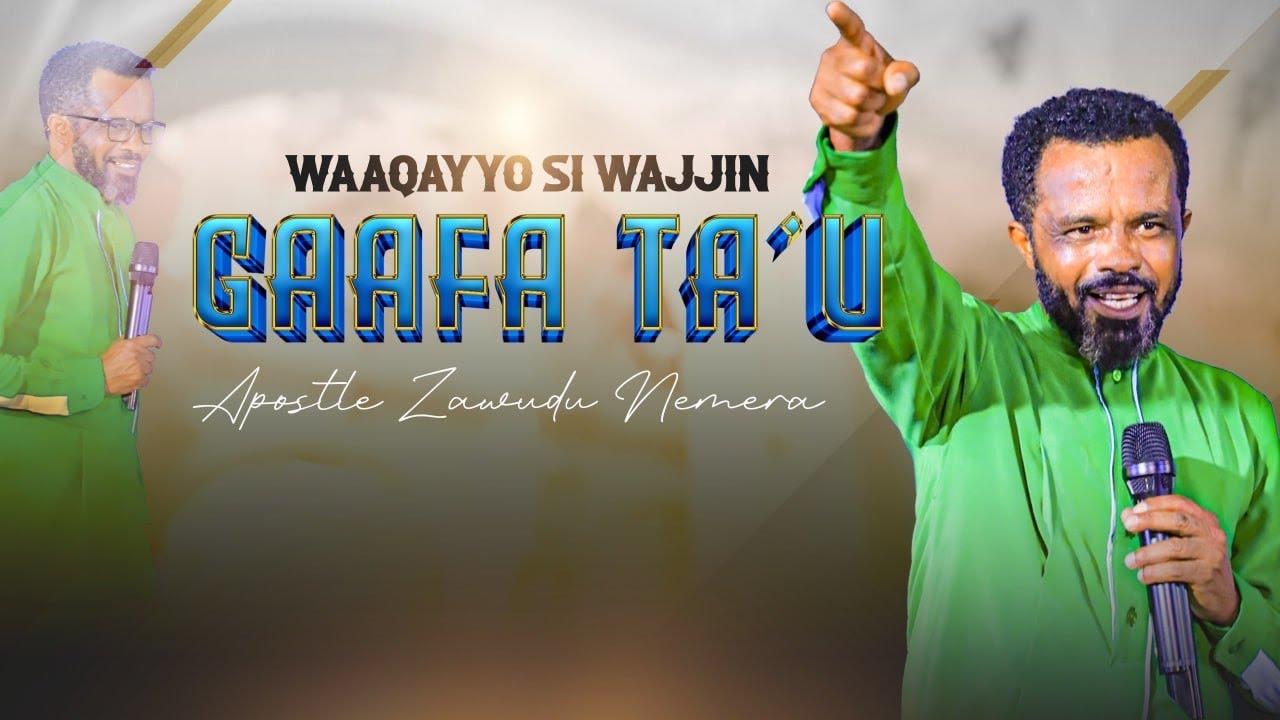 WAAQAYYO SI WAJJIN GAAF TAHU! ERG/ZAWUDUU NMAMARRAA Waliin  yeroo lallaba