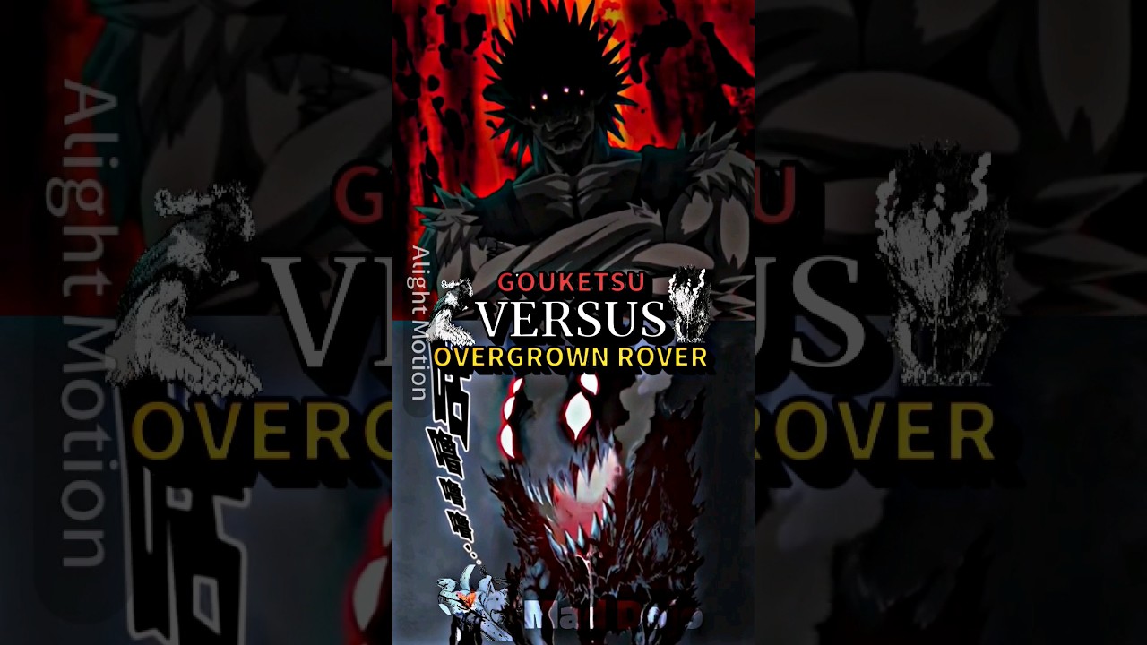 Gouketsu vs Overgrown Rover #shorts #youtubeshorts #onepunchman #gouketsu #saitama #opm
