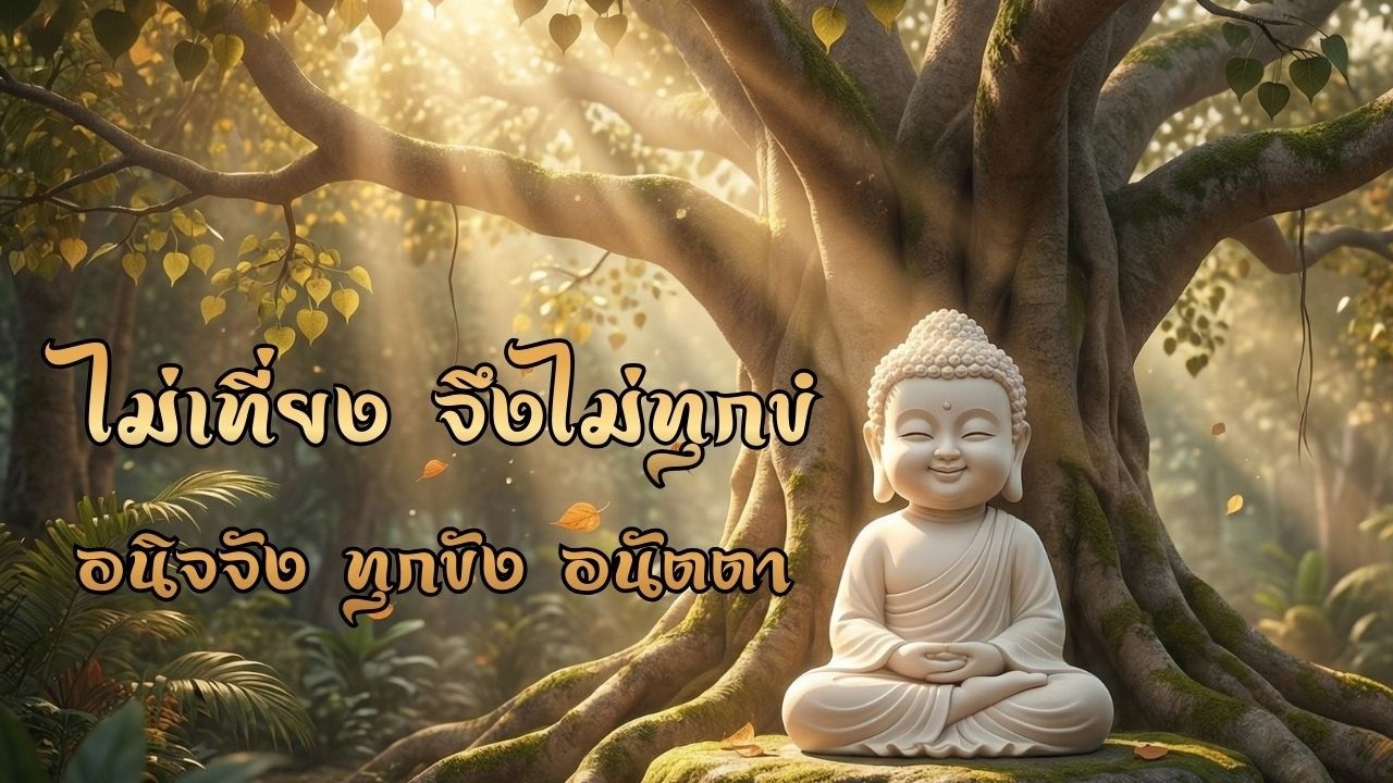 เพลงธรรมะเพราะๆ ไม่เที่ยง จึงไม่ทุกข์ | ฟังก่อนนอน ปล่อยวางทุกข์ | Official MV