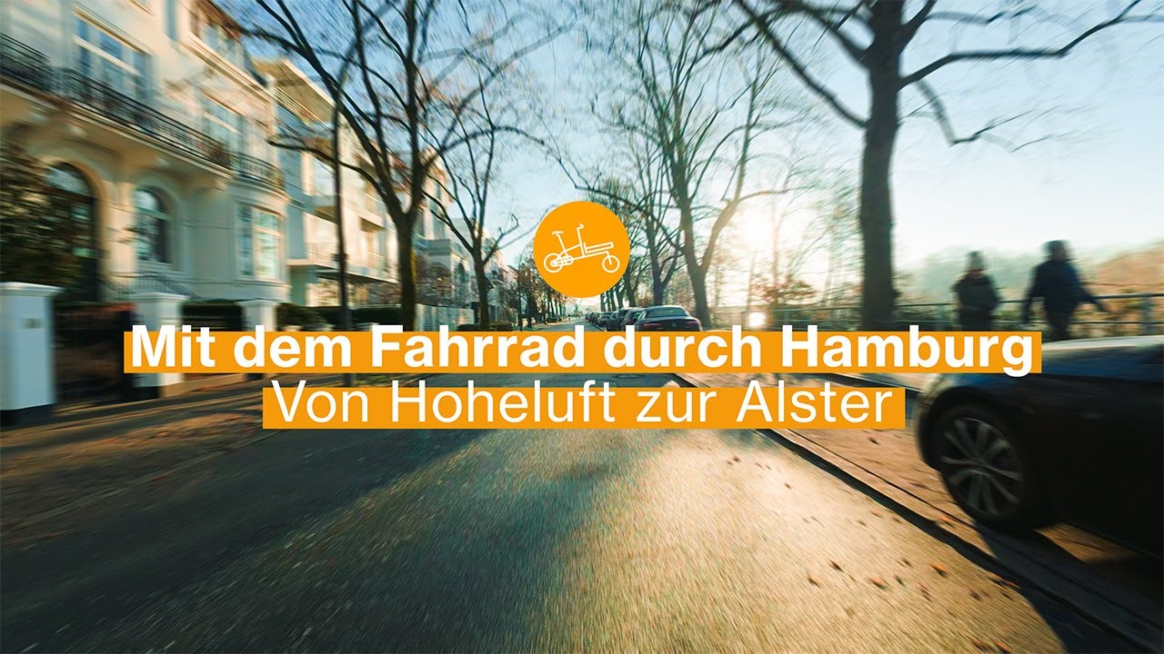 Mit dem Rad durch Hamburg | Von Hoheluft zur Alster