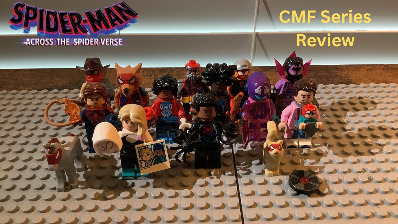Lego Marvel Spider-Man Across the Spider-Verse CMF Series 71050 Review 