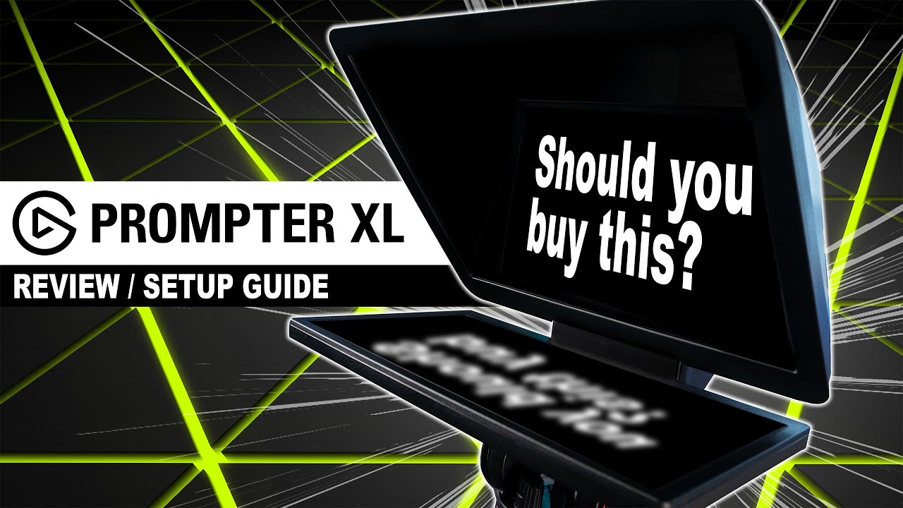 Обзор Elgato Prompter XL &mdash; ЛУЧШИЙ телесуфлер для создателей контента и стримеров!