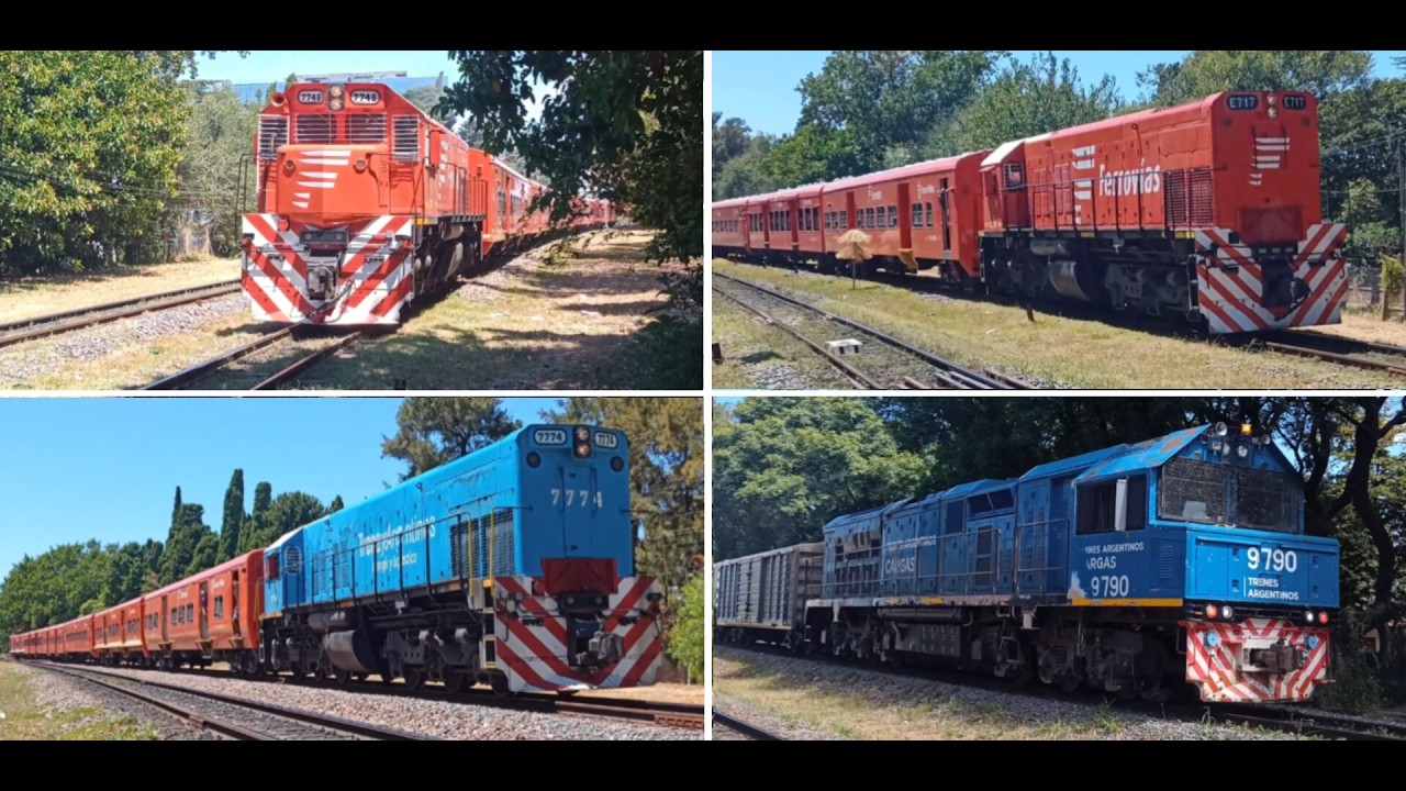 Locomotoras a Full por kilometro 13 //Compilado Belgrano Norte// Ferrovías 2026