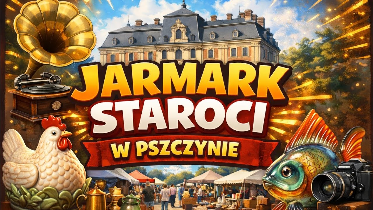 Zobacz, co ludzie sprzedają! Jarmark Staroci Pszczyna | PRL