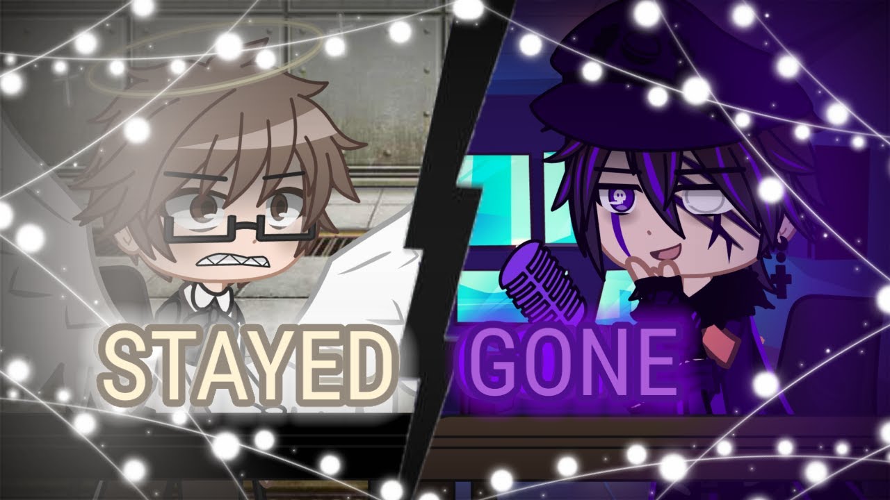 ~STAYED GONE~ || FNAF VS AFTON FAMILY || HAZBIN HOTEL | FNAF | MY AU ||