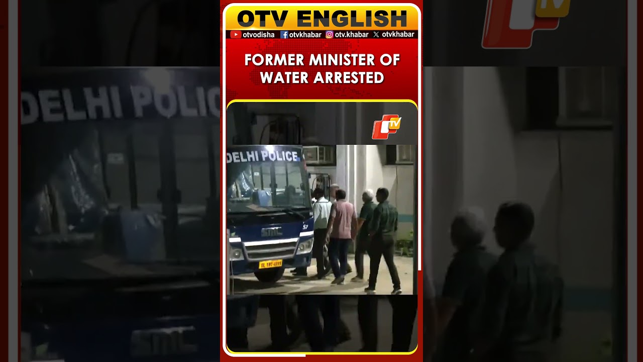 Former Minister Of Water Taken For Medical Exam After Arrest In Delhi Jal Board Case