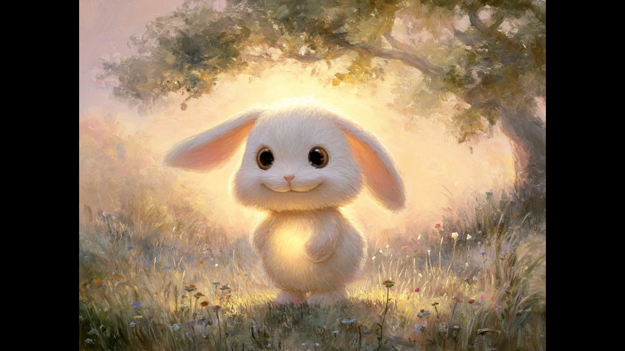 The little Rabbit's Love. Stories for children. Bedtime story.