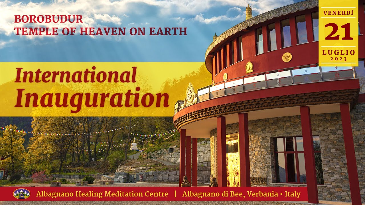 ENGLISH Borobudur &ndash; the Temple of Heaven on Earth: International Inauguration