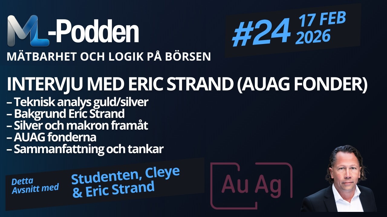 Eric Strand – Silver, Cyklers Logik & Framtiden för Ädelmetaller | ML Podden