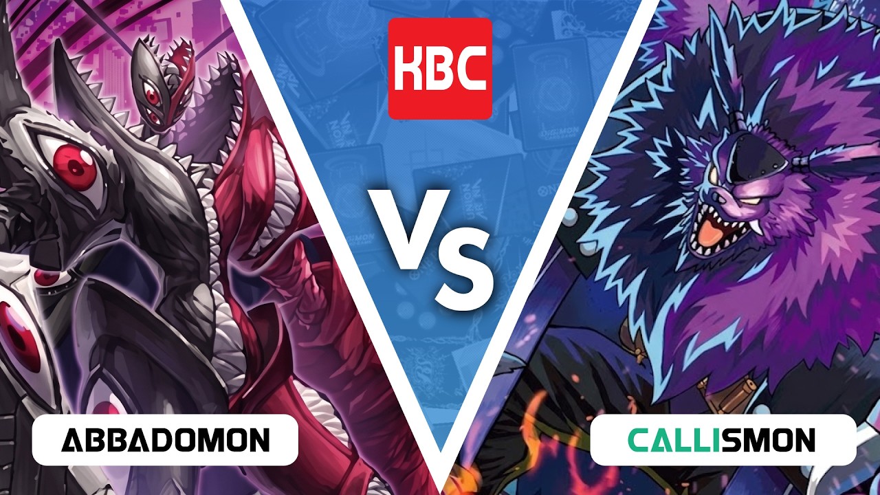 Callismon VS Abbadomon [DIGIMON TCG MATCH]