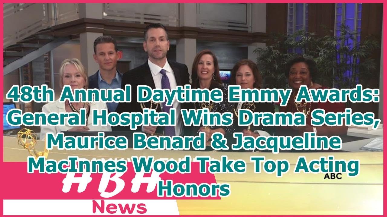 48th Annual Daytime Emmy Awards: General Hospital Wins Drama Series, Maurice Benard & Jacquelin...