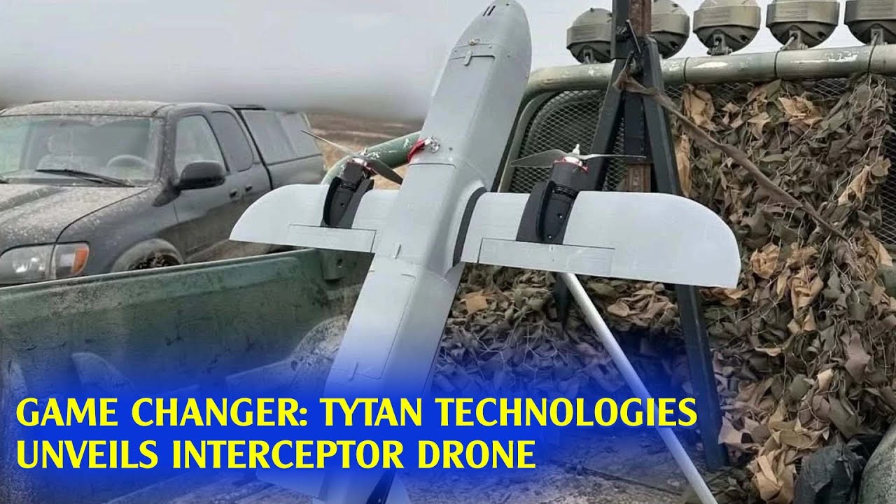 New Interceptor drone German company TYTAN Technologies during testing in Ukraine | Unseen News