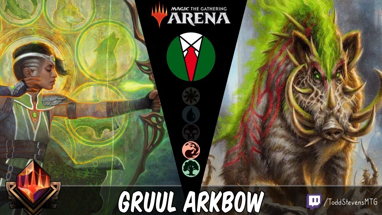 Gruul Arkbow in Diamond! MTG Arena - Standard, 5/10/19