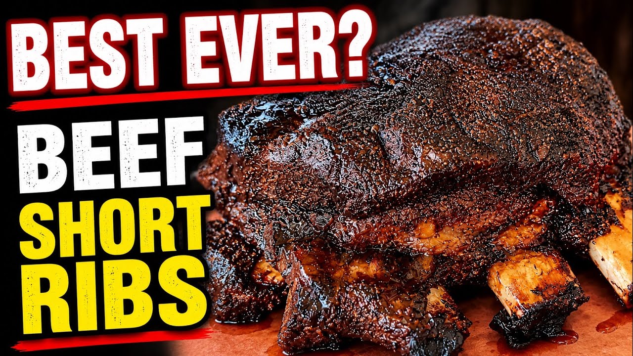 Beef Short Ribs, Low and Slow on the Pit Boss Pro Series Vertical