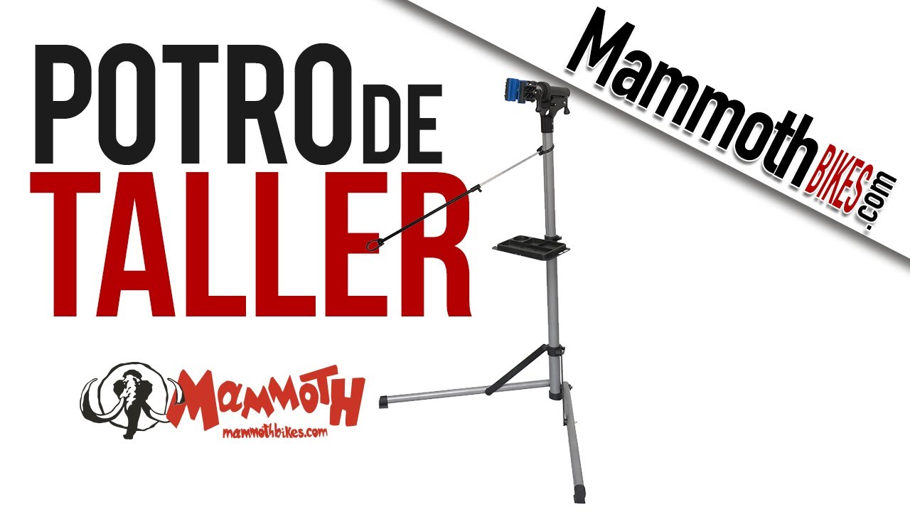 Potro de taller para bicicleta Mammoth