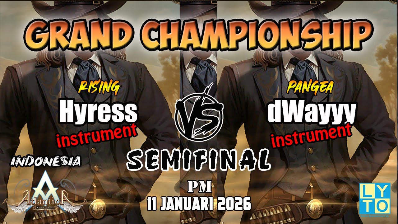 SemiFinal Hyress vs dWayyy PM Grand Championship 11 January 2026 | Atlantica Rebirth Indonesia