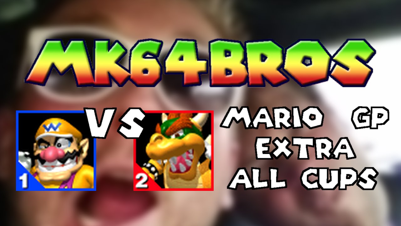 Mario Kart 64 - Wario vs Bowser - MK64Bros