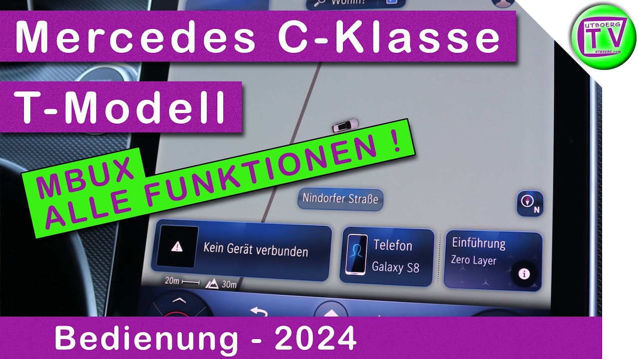 MBUX Mercedes C-Klasse S206 2024