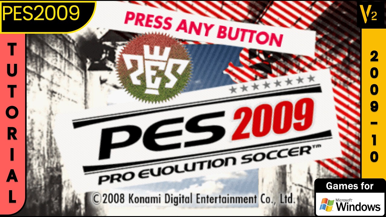 PES 2009 - Патч Gudpley для оригинального сезона 2009-10 (PC) V2 | Учебное пособие