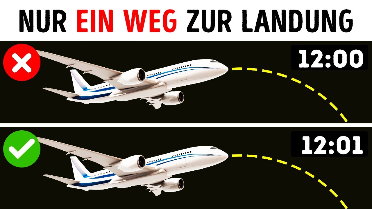 Woher wissen Piloten, wann sie mit der Landung beginnen m&uuml;ssen