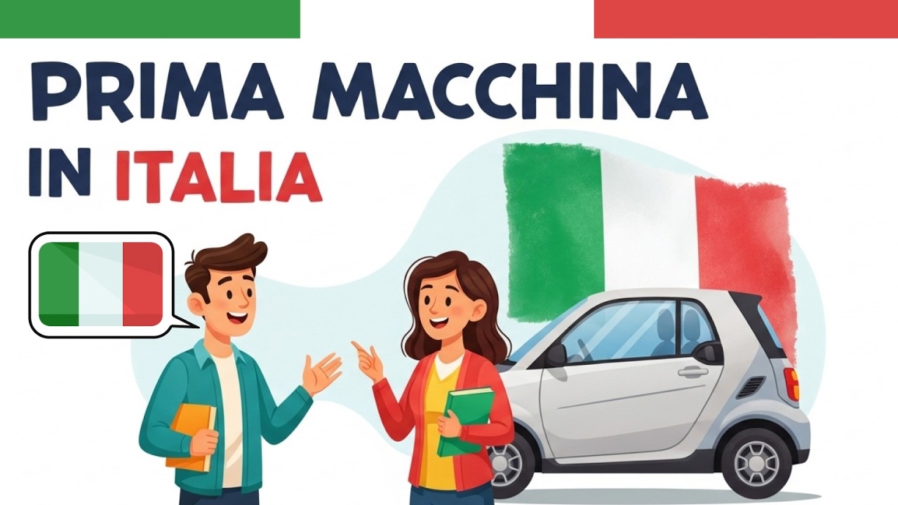 Imparare Italiano Podcast: 🚗Comprare la Prima Macchina in Italia