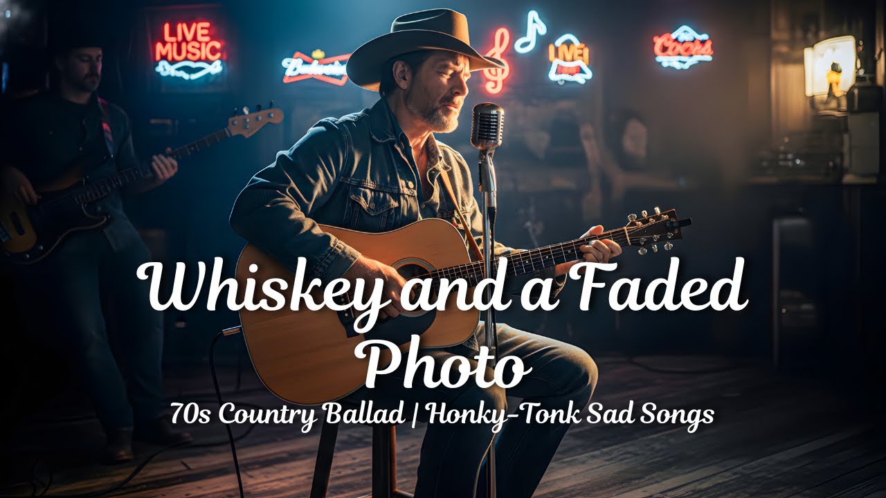 Whiskey and a Faded Photo - 70s Country Ballad | Country Music