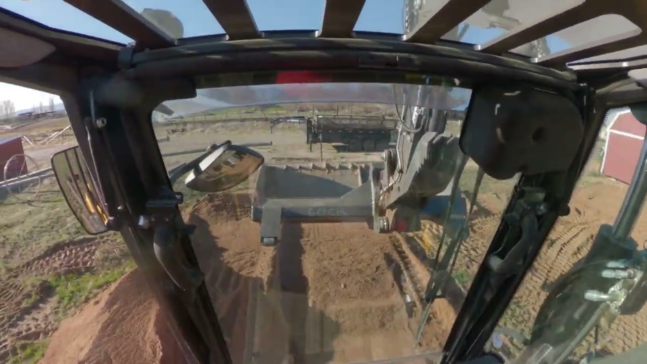 Mecalac 6MCR doing some dirt work Part 1