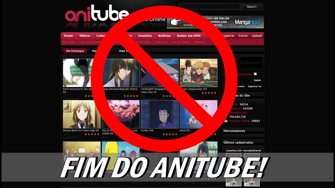 Fim do Anitube! Entenda.