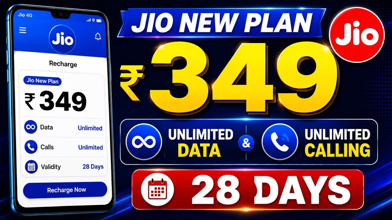 Jio 349 Plan Details | 349 Jio Plan Details | 349 Jio Plan Details 5g Unlimited Data