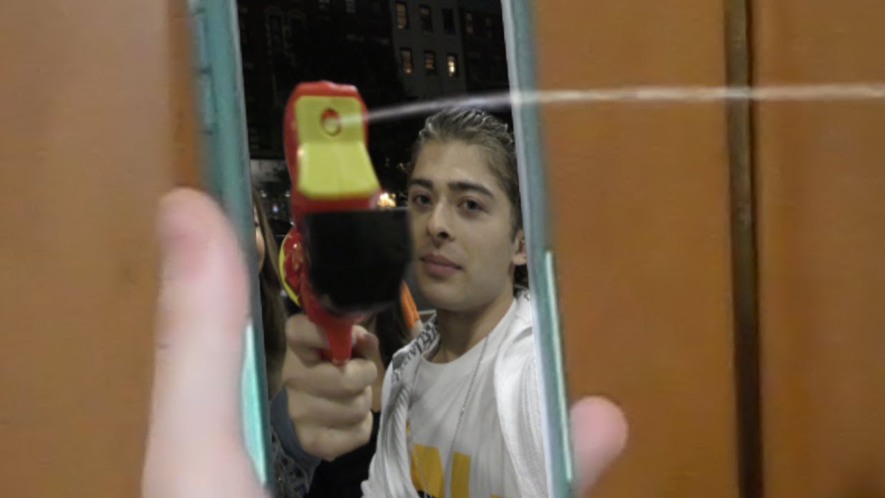Water Gun and Bottle Magic Pranks through Video Chat with Ryan Ochoa (who plays Chuck on iCarly)