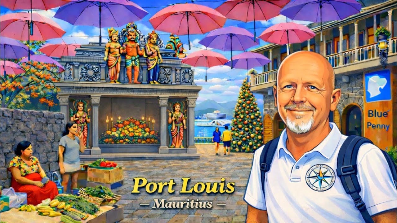 Port Louis/Mauritius ☆ Kreuzfahrt mit AIDAstella, 09./10.12.2025 (Südafrika, La Réunion, Mauritius)
