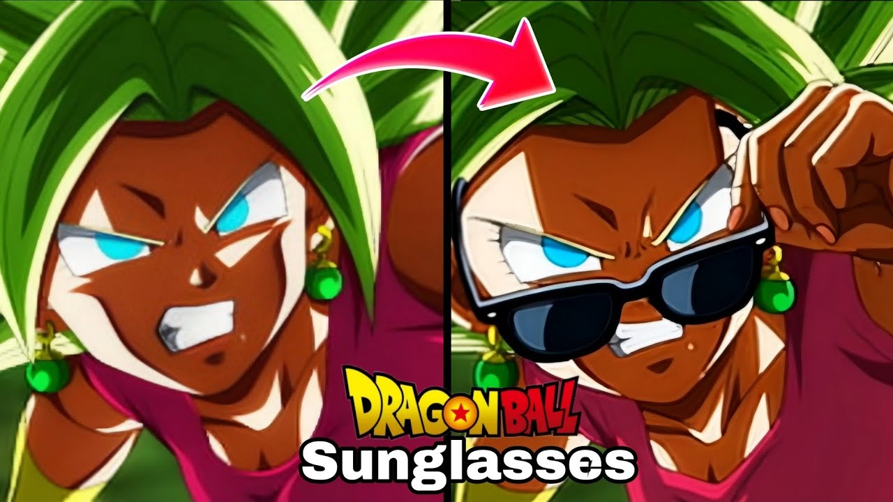 Dragon Ball Characters Wearing Sunglasses 😎 | Stylish Look 🔥 Transformation