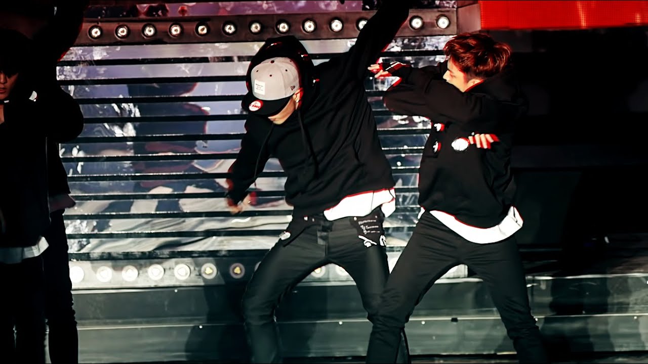 151227 sbs가요대전 Opening Performance - Fire (BOBBY Focus)