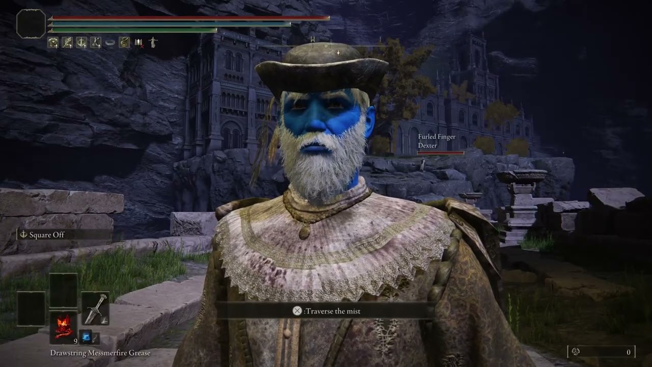 Mimic vs player The Wandering Noble Build