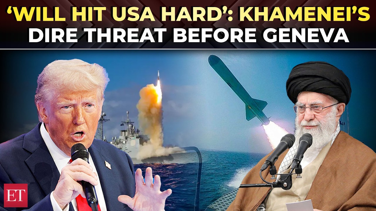 ‘Iran will strike US military so hard…’: Khamenei warns Trump of crushing blow amid Geneva talks