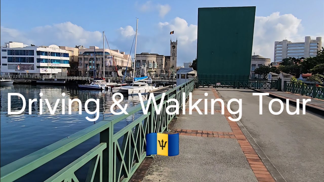 Driving & Walking in Barbados - Oistins & Bridgetown 