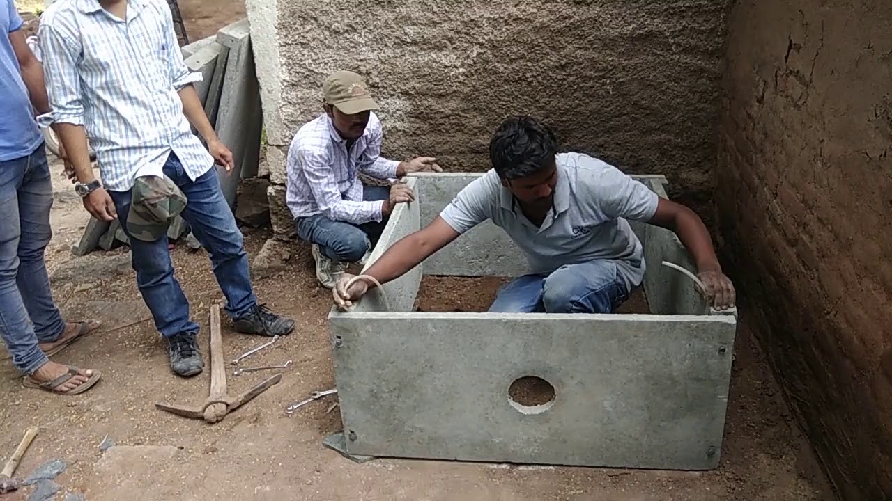 Low cost toilet construction (swach bharat)